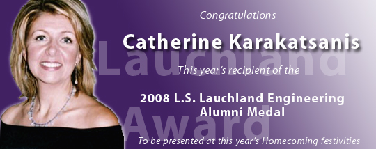 2008 L.S. Lauchland Alumni Medal