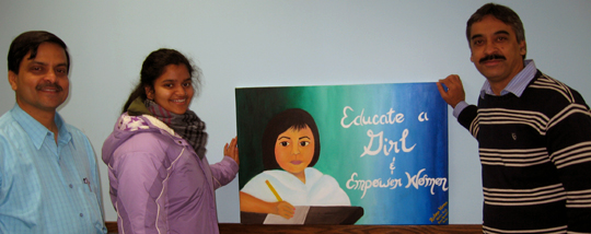 Painting for World Vision