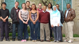 Lab members June 2012