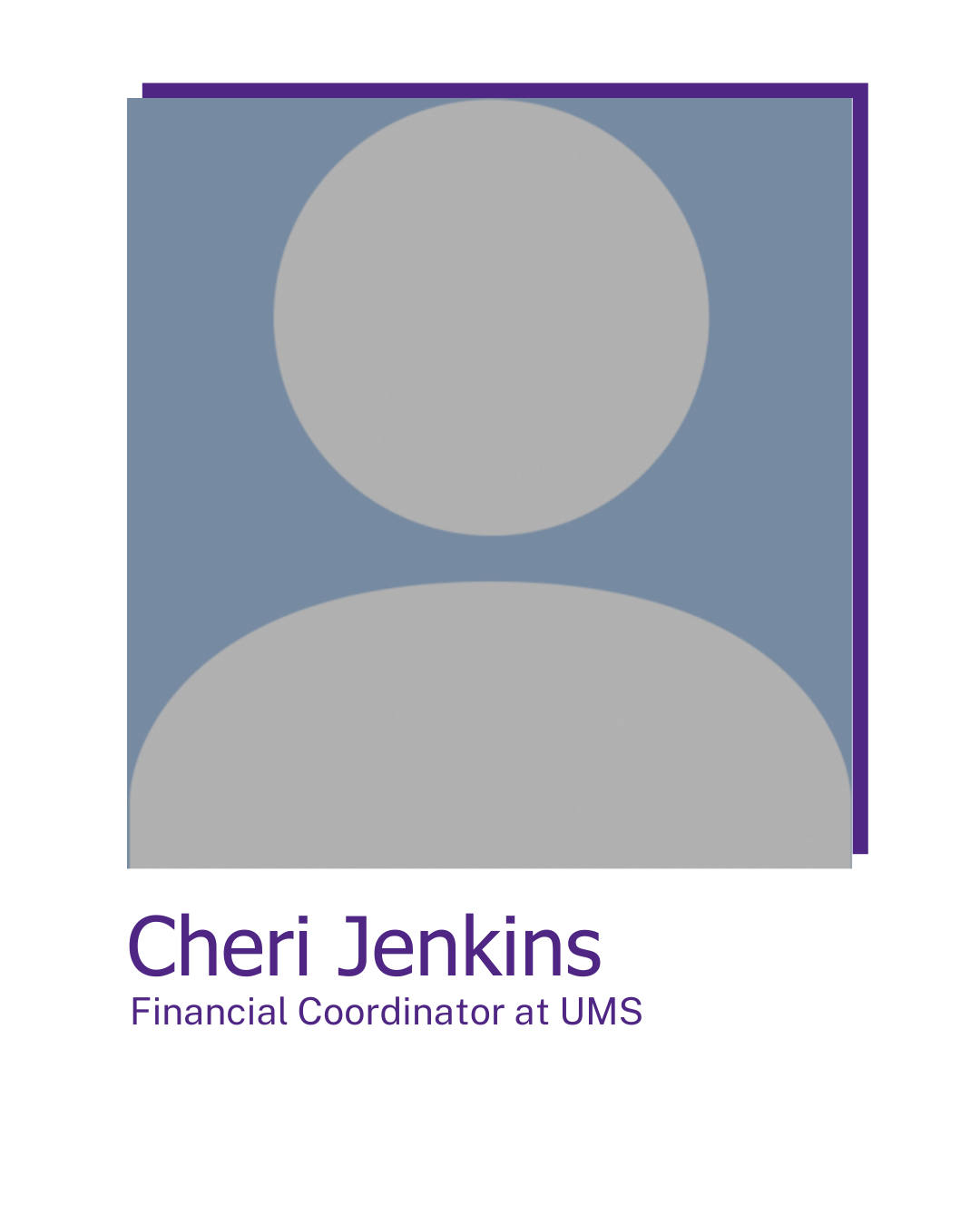 Image of Financial Coordinator Cheri Jenkins