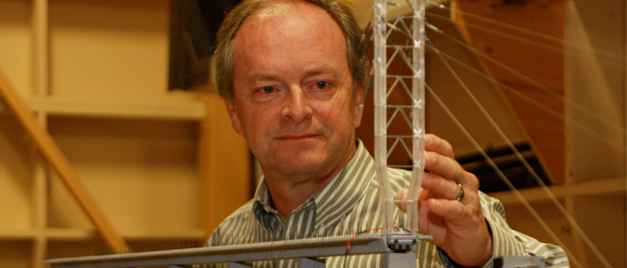 Peter King, director, Boundary Layer Wind Tunnel Laboratory