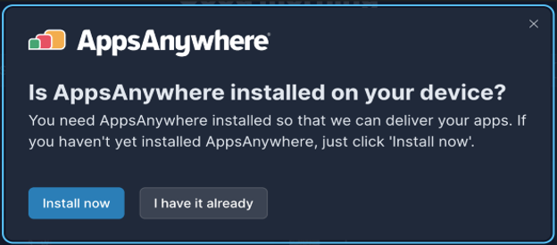 appsanywhere client