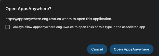 Open AppsAnywhere