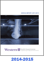Cover of WindEEE's Annual Report 2014-2015
