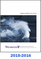 Cover of WindEEE's Annual Report 2015-2016