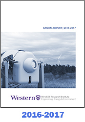 Cover of WindEEE's Annual Report 2016-2017
